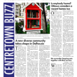 The front page of the March 2021 Centretown BUZZ.