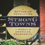 Dust jacket cover of _Strong Towns_ by Charles Marohn.