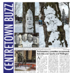 The front page of the January 2023 edition of the Centretown BUZZ.