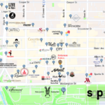 SoPa's map of entertainment and hotel locations in its juridiction in downtown Ottawa.