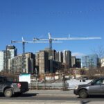 While new buildings are still springing up in Ottawa's downtown, there's a need to regenerate it because of fewer people working there says the Ottawa Board of Trade. (Alayne McGregor/The BUZZ)