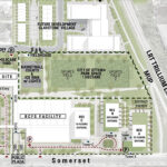 The 1010 Somerset draft concept plan from Engage Ottawa (summer 2023) (Hobin Architecture)