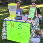 These two young entrepreneurs set up a lemonade stand by the Queen Elizabeth Driveway in July to help quench the thirst of cyclists and runners going by. (Alayne McGregor/The BUZZ)