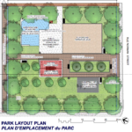 The draft plan for Norman Rochester Park (City of Ottawa)