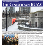 The front page of the January 2024 issue of The Centretown BUZZ.