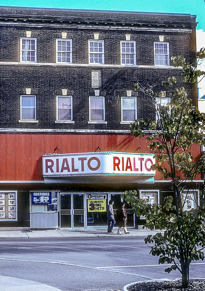 The former Rialto movie theatre on Bank Street opened in 1931 and was unique in Ottawa in having apartments above the theatre. (Robert Smythe/The BUZZ)