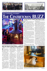 The front page of the February 2024 issue of the Centretown BUZZ.