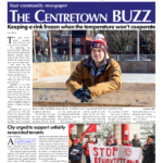 The front page of the March 2024 issue of the Centretown BUZZ.