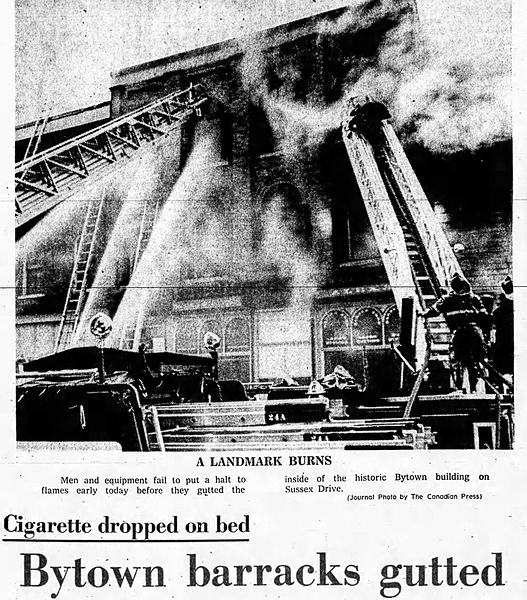 The next day Arthur II’s studio fire was front page news. Ottawa Journal, Friday March 9, 1973.